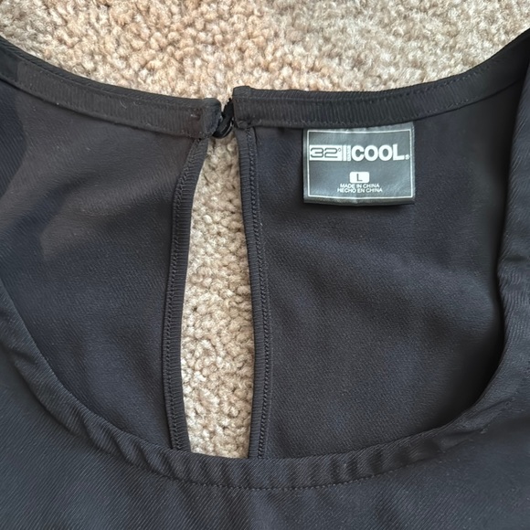 32 Degrees Black Tie Front Sheath Dress - Picture 2 of 3